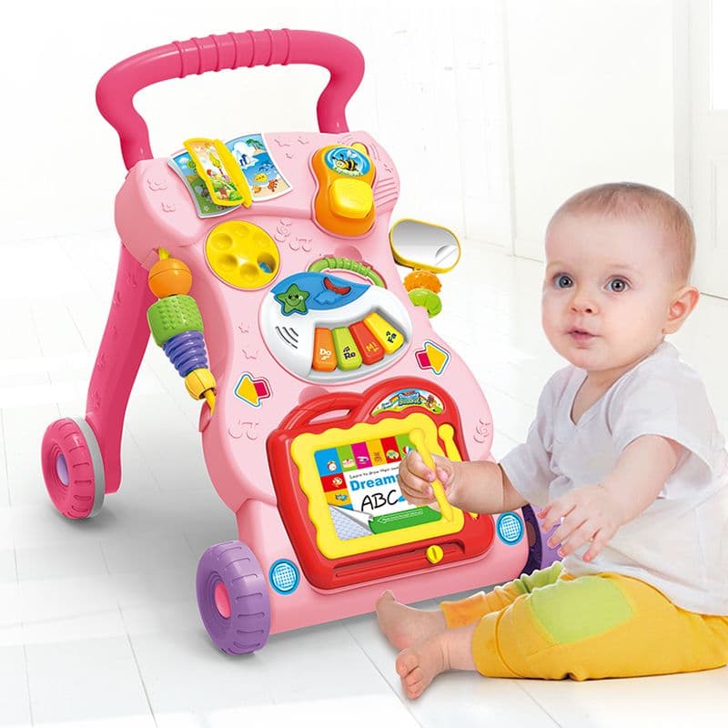 Andador Atividades Musicais Com Brinquedos Bebe Baby Style
