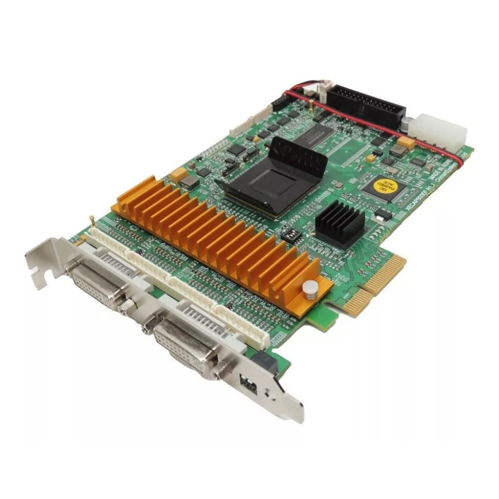 Placa Pci Ex Dvr Xecap-800ef 32 Ch Analog 8 Ch Hd-sdi