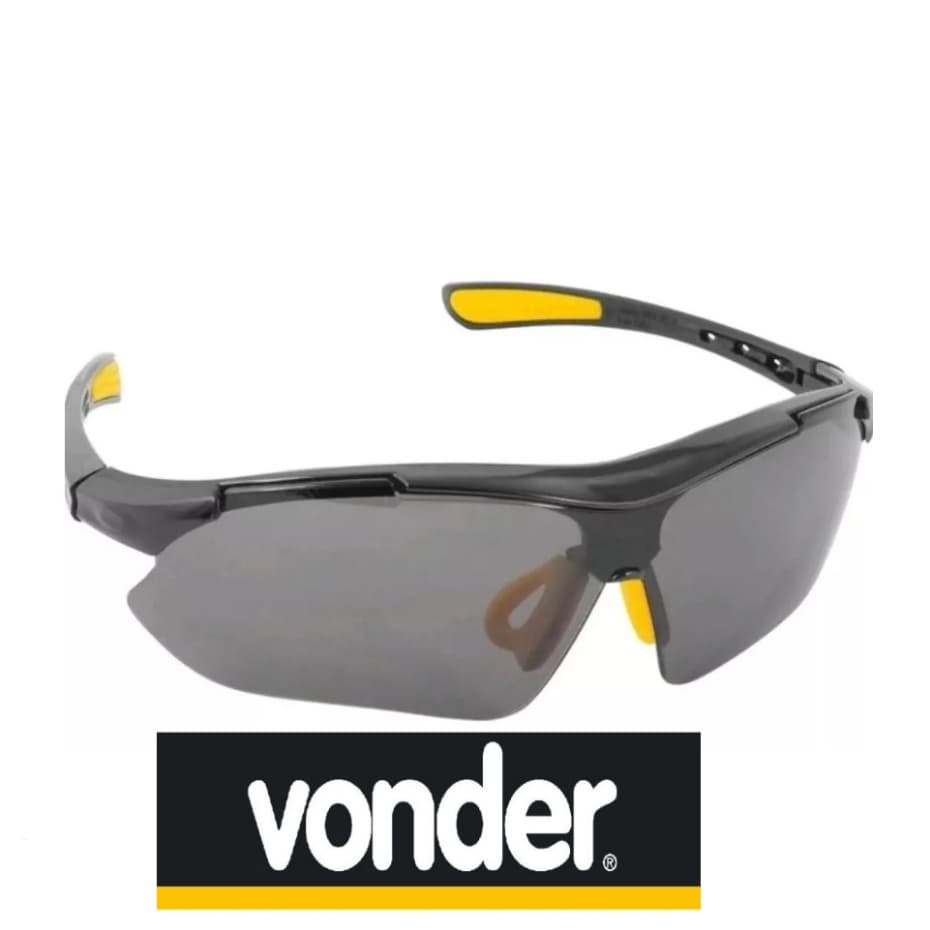 Oculos Vonder Fume De Proteção Epi Segurança Visao Tatic