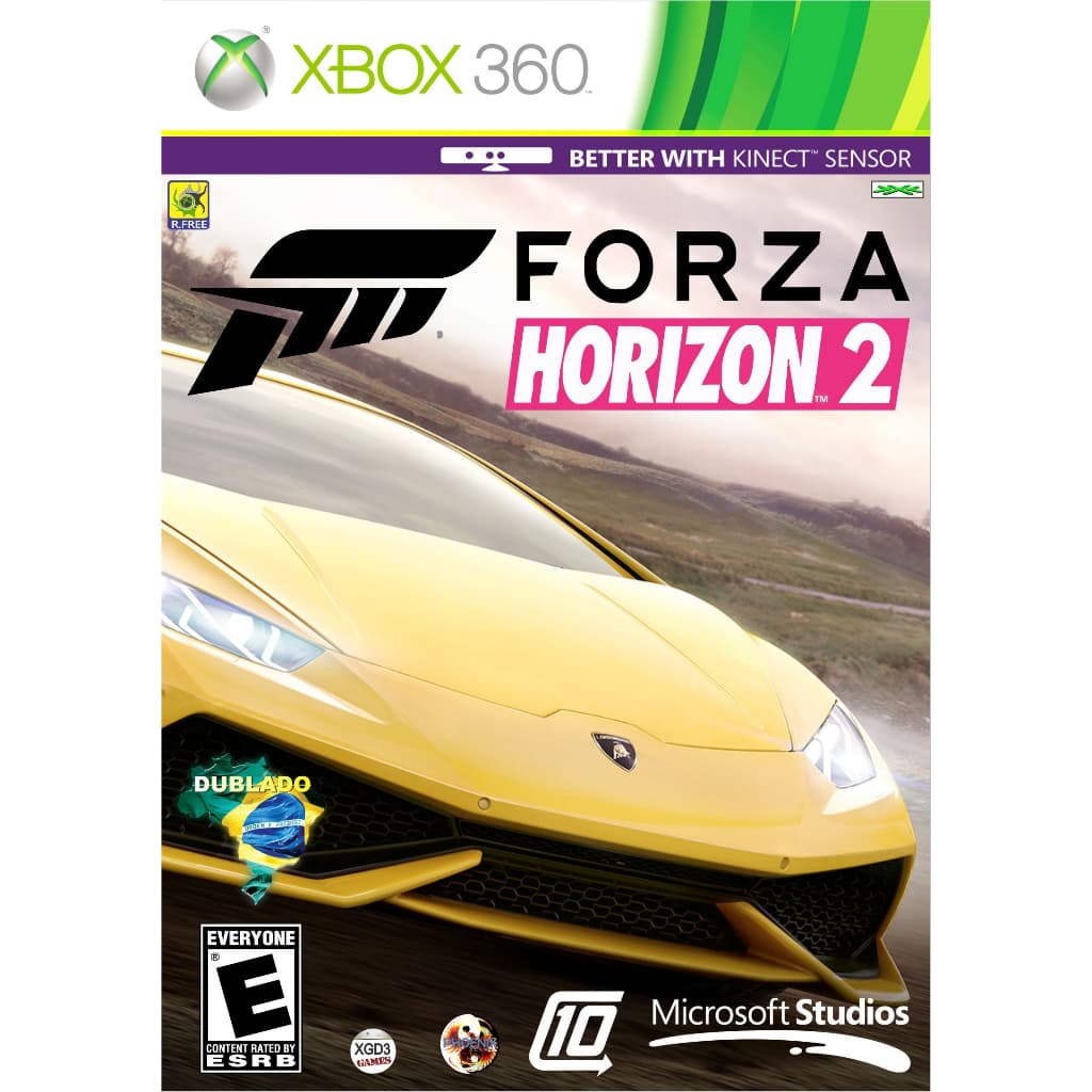 forza horizon 2 xbox 360 - MIDIA FISICA
