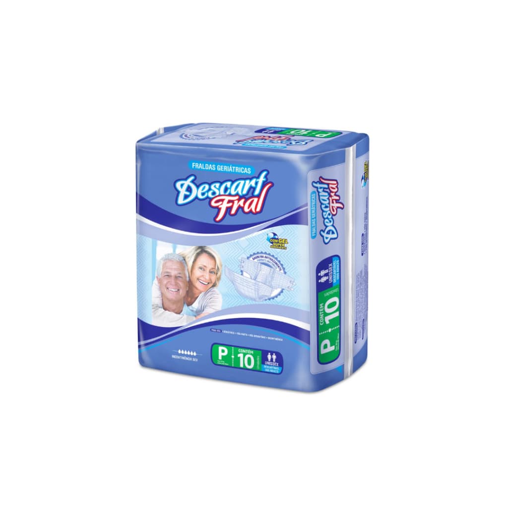 Fralda Geriátrica Descart Fral Mini