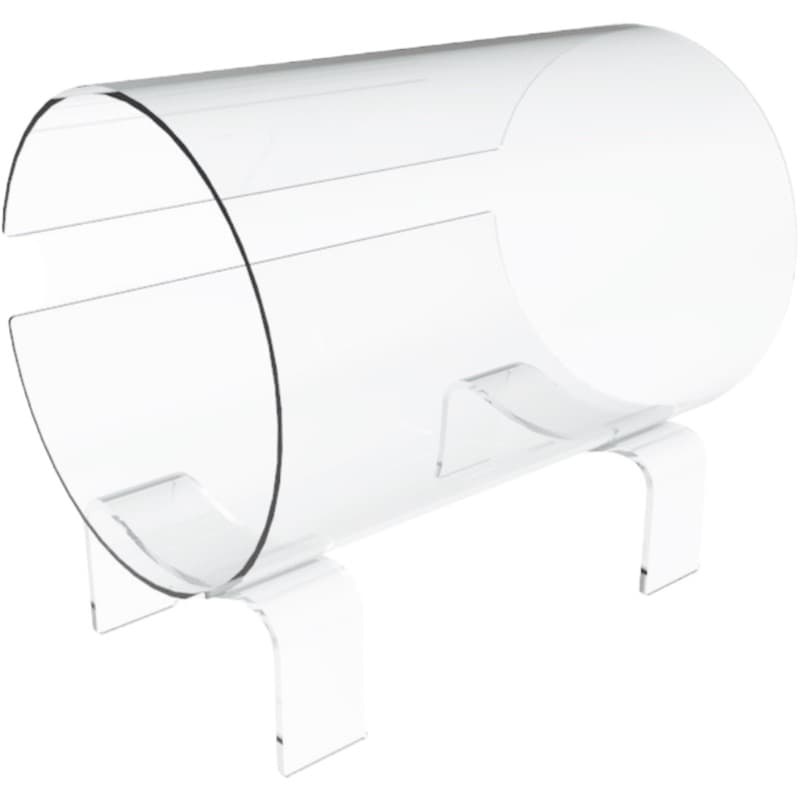 Expositor para tiara 20cm - Organizador em acrílico cristal