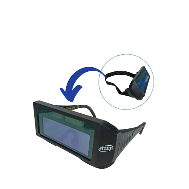 Óculos de proteção para solda com escurecimento automático para energia solar profissionais antirreflexo Óculos de solda