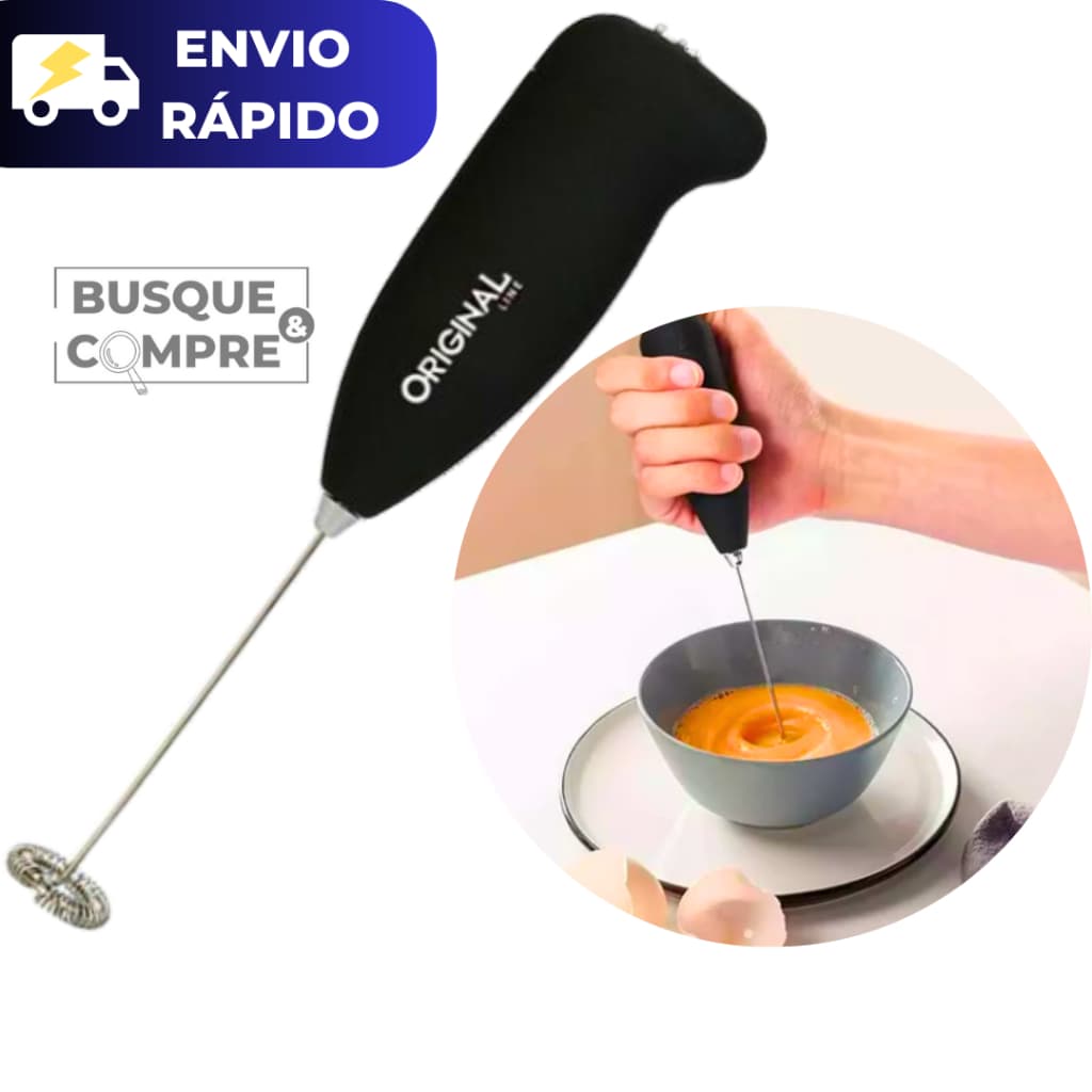 Misturador de Bebidas em Geral Mini Mixer Mix Elétrico Sucos Milkshakes Leites Detox Bebidas Drinks