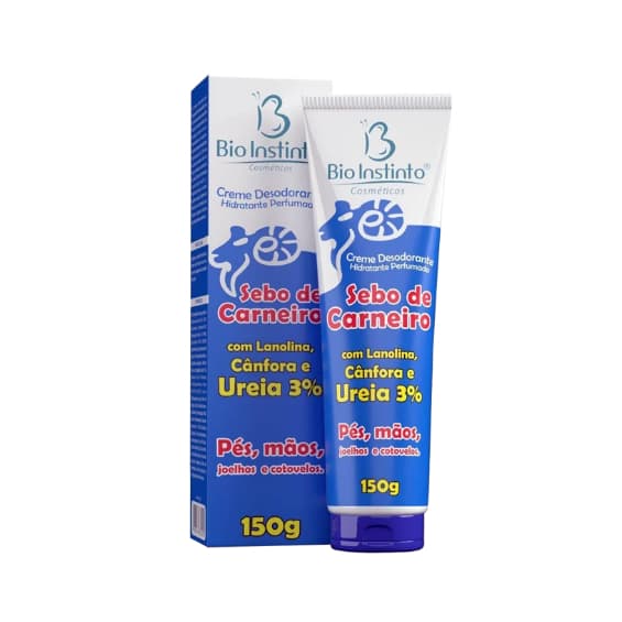Hidratante Perfumado Sebo de Carneiro - Bio Instinto - 150g