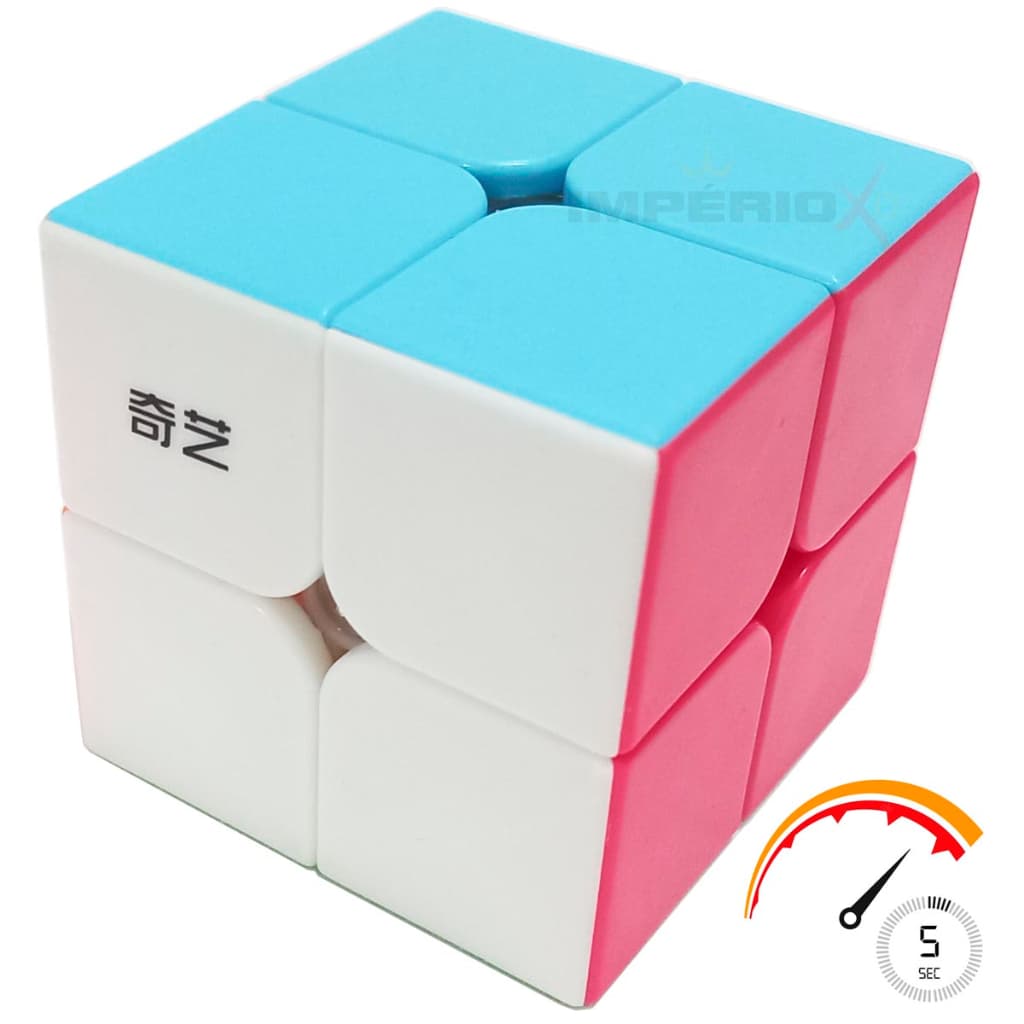 Cubo Mágico 2x2x2 QiDi S Stickerless Profissional Qi Yi