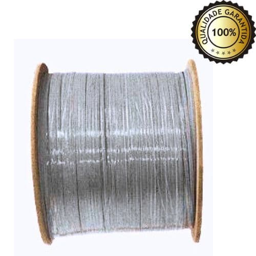 Bobina Fibra Optica Drop 1fo 500m  Monomodo Cinza