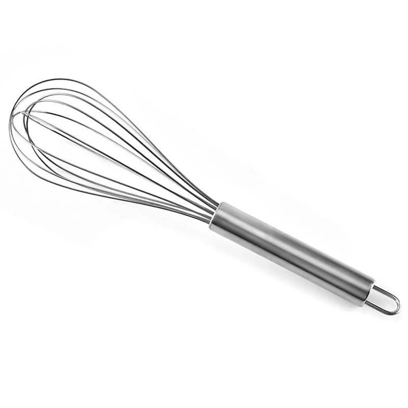 Fouet Batedor De Ovos Grande Em Aço Inox 35 Cm - Kehome