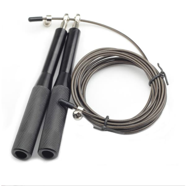 1 Corda Pular Profissional 3 Metro Aço Rolamento Musculação Movimento