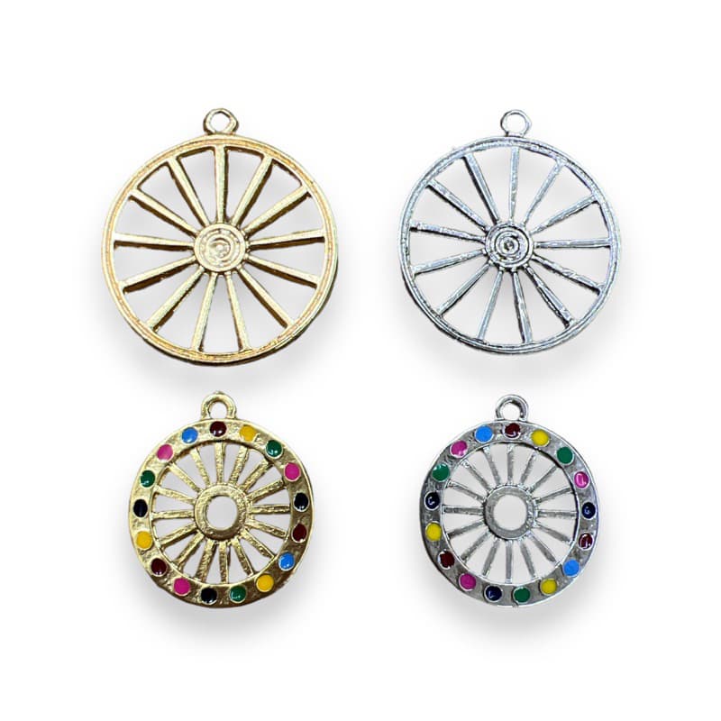 Pingente de Roda Cigana