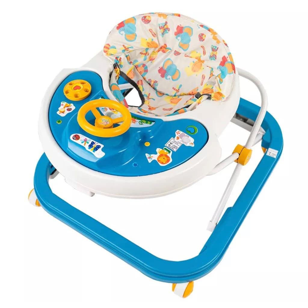 Andador Infantil Musical bebê Azul Styll Baby 3 POSIÇÕES O MAIS VENDIDO COM INMETRO