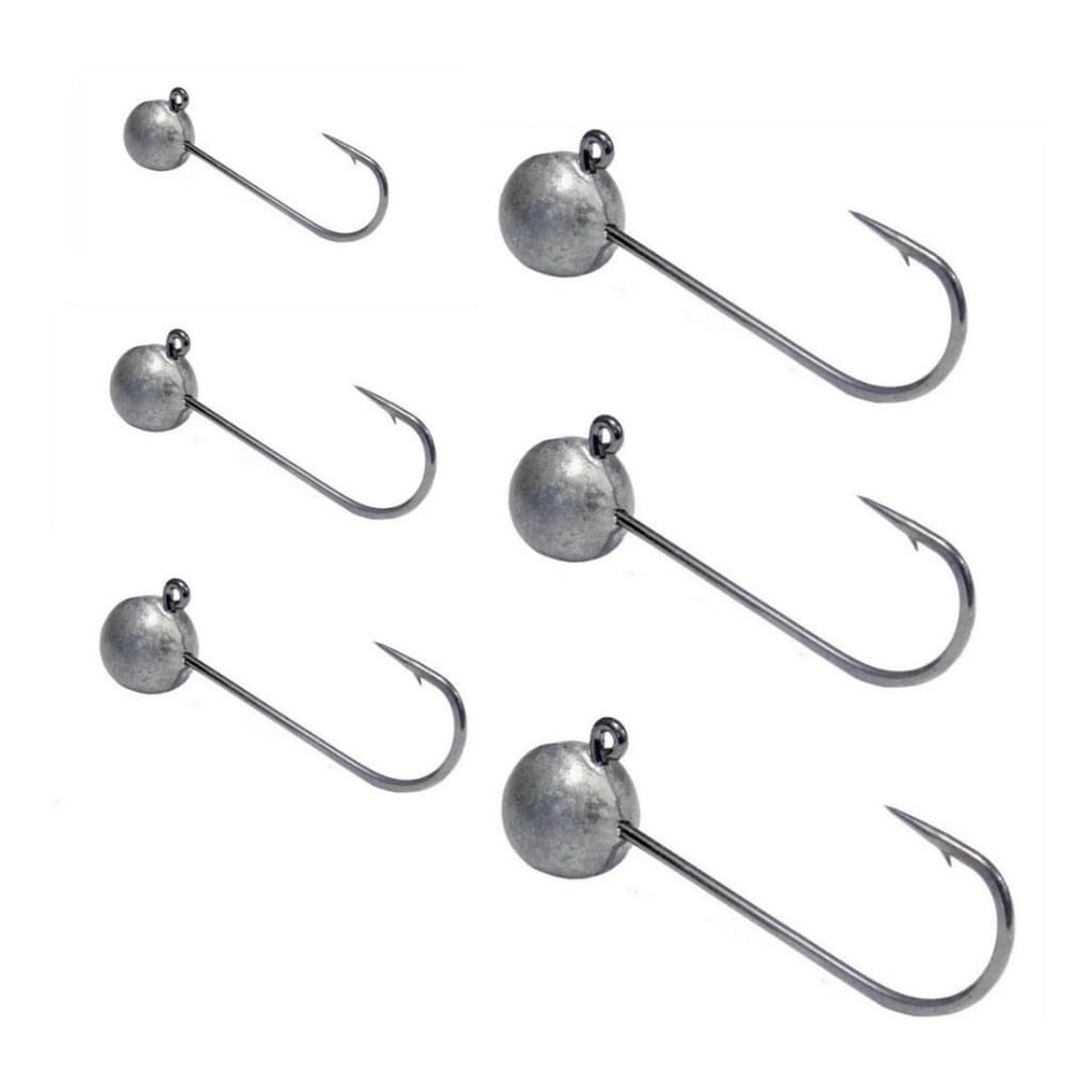 10un Jig Head Extra Force  Marca SAHARA Fishing Robalo Tucunaré Dourado Trairá Bass Isca Artificial Soft