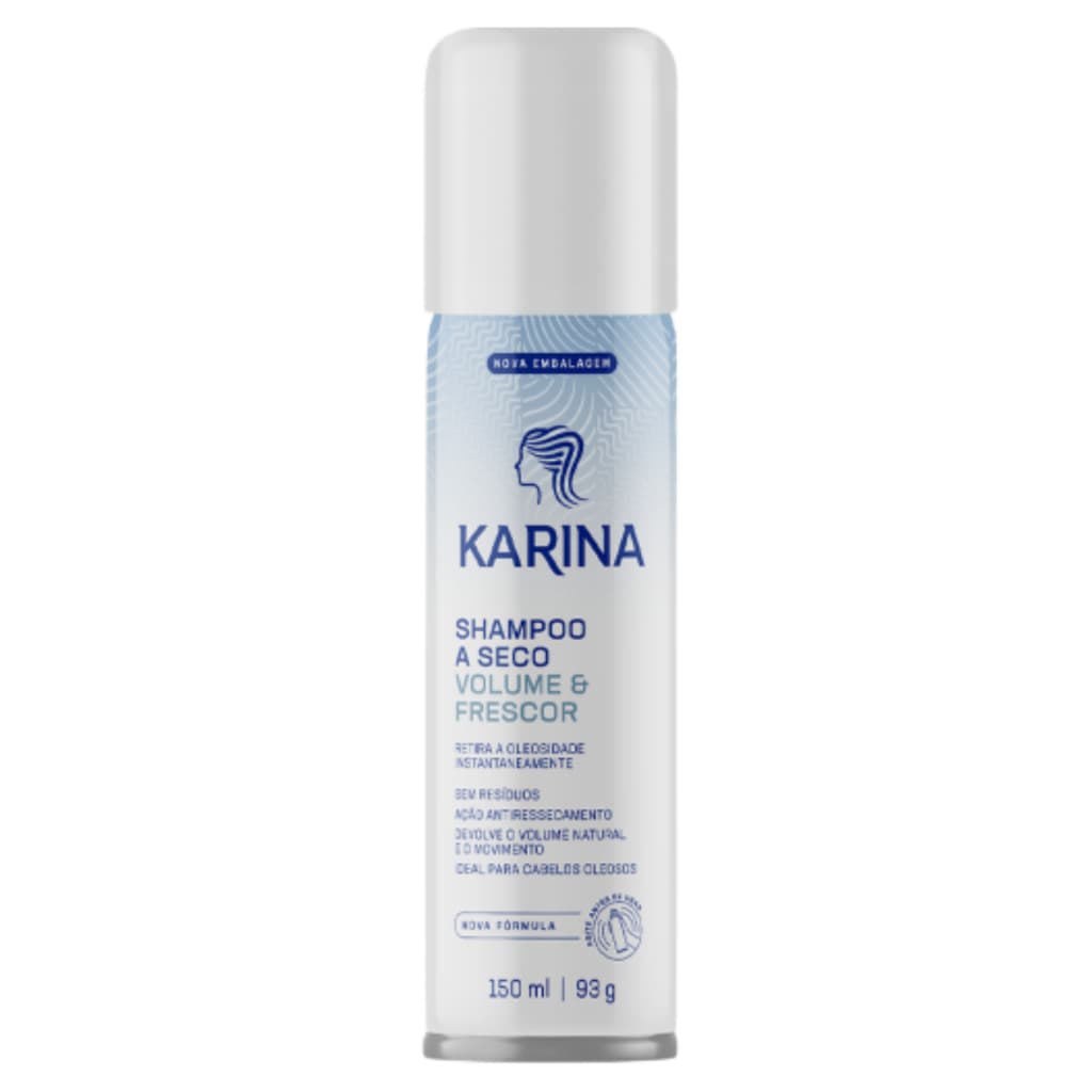 Shampoo a Seco Karina Volume e Frescor 150ml