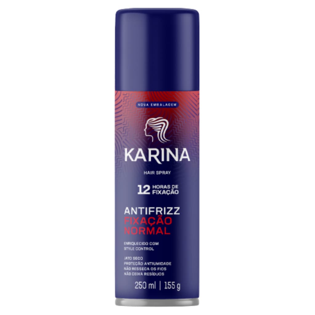 Hair Spray Karina Fixação Normal 250ml