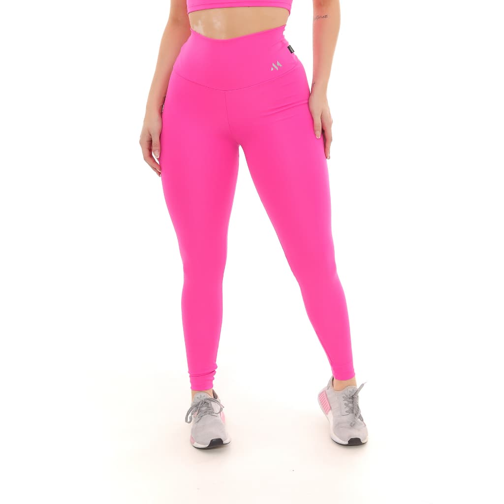 Calça Legging Feminina Blackout Zero Transparência Moda Fitness