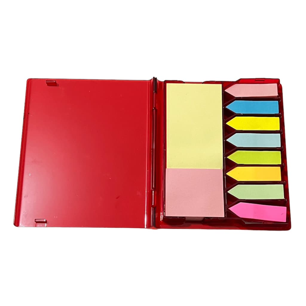 Estojo Com 10 Blocos Autoadesivos 100 Folhas Cada Bloco