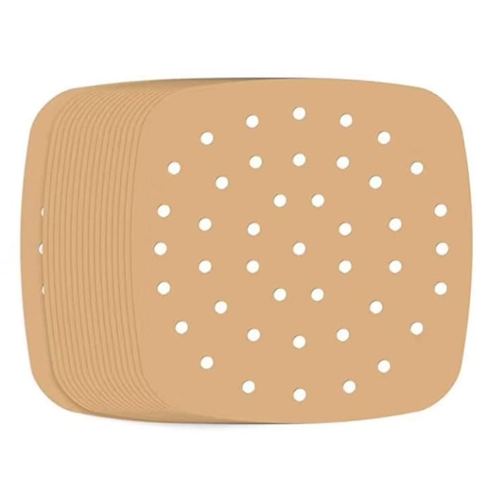 Forro De Papel Descartável Para Fritadeira Air Fyer 20,5cm com 100 Unid