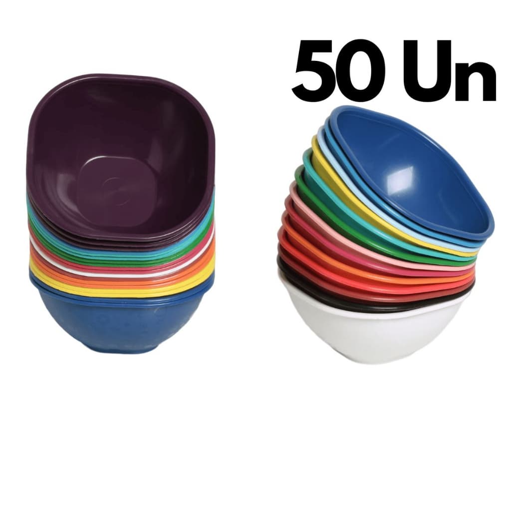 50 Cumbucas de 300ml Para Sobremesa Porções