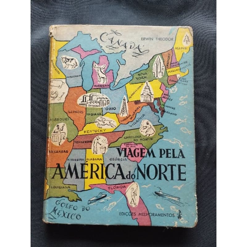 Livro Viagem pela América do Norte