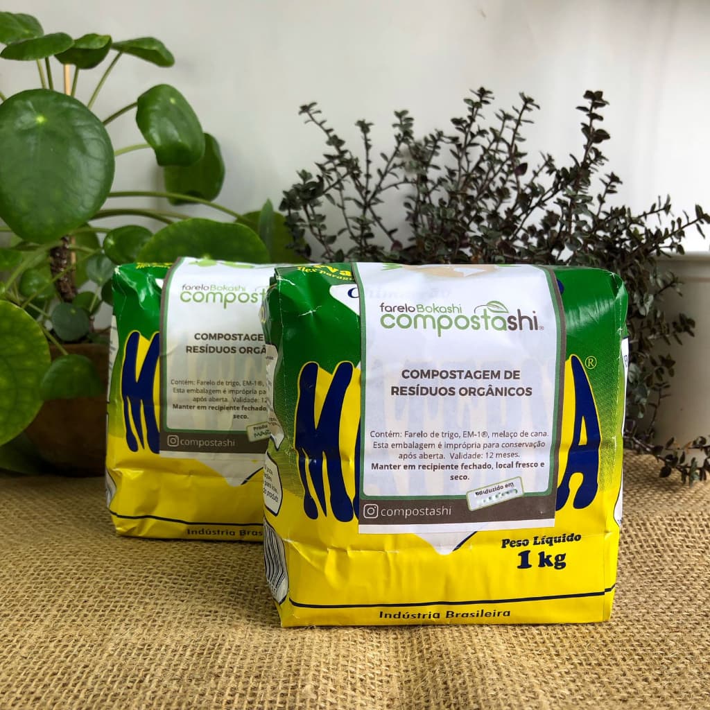 Farelo Bokashi para Compostagem - Compostashi