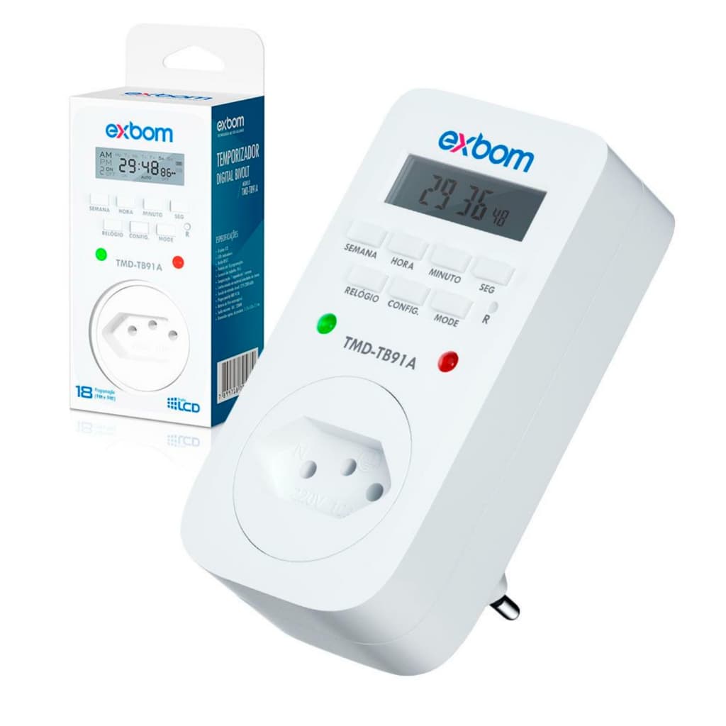 Timer Temporizador Digital Bivolt Automático 110/227V Analogico ou Digital DIVERSOS MODELOS