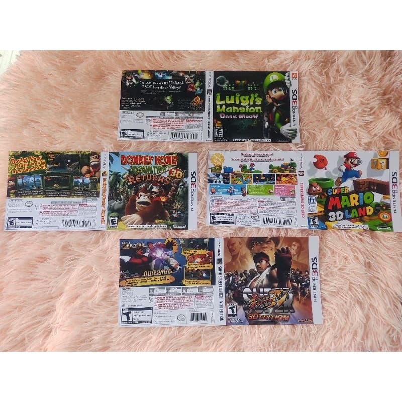 6 encarte Nintendo ds
