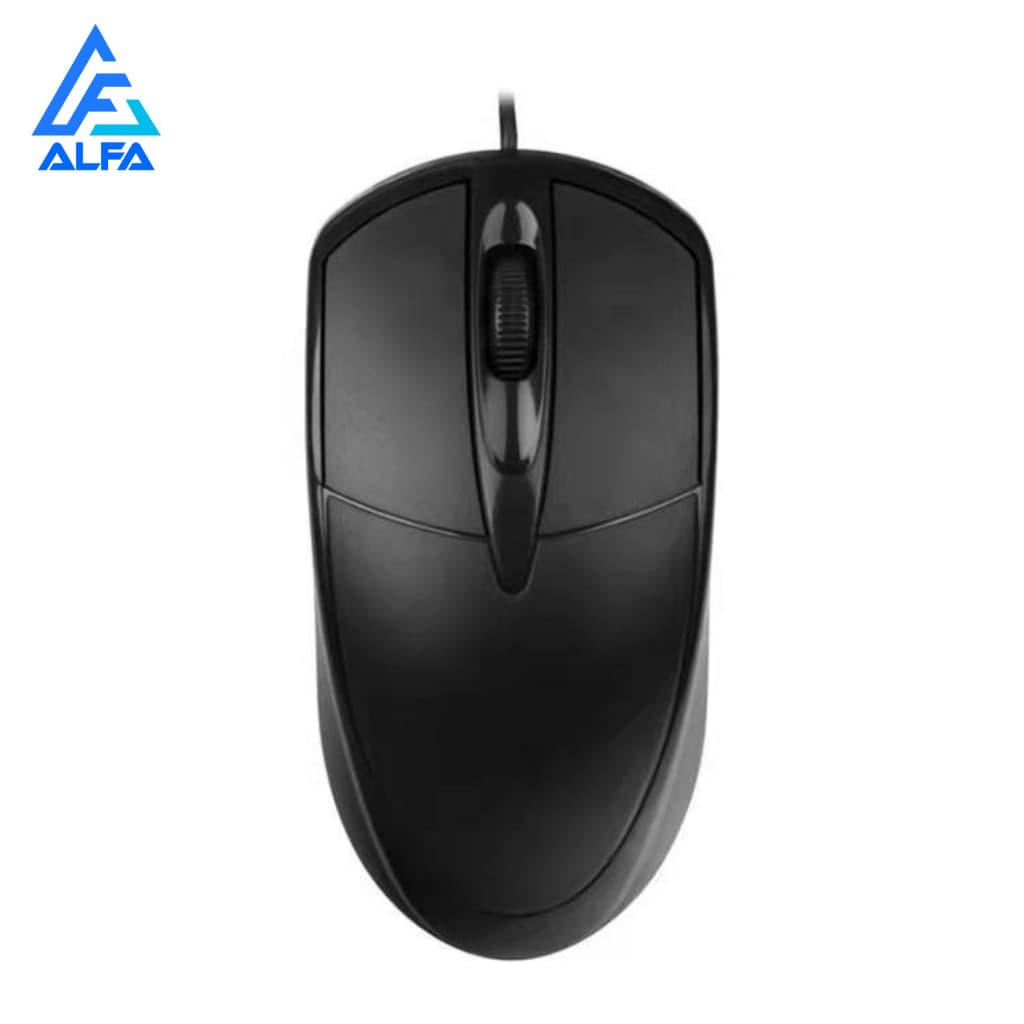 Mouse Com Fio Usb Óptico Ergonômico Função 3d