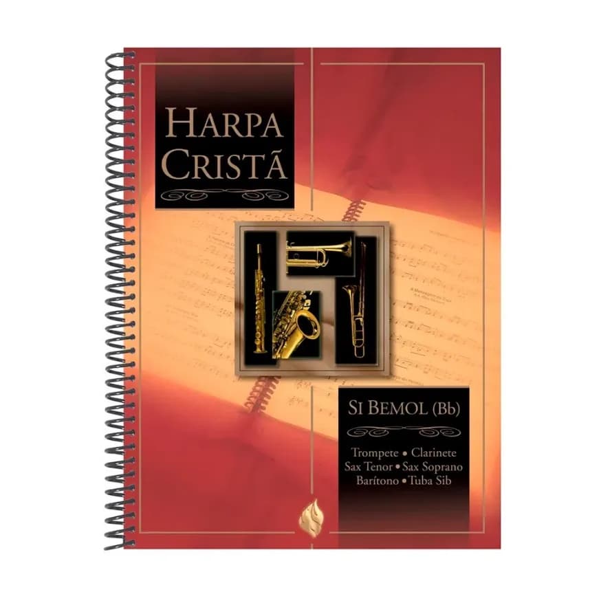 Harpa Cristã Em Si Bemol Capa Dura CPAD