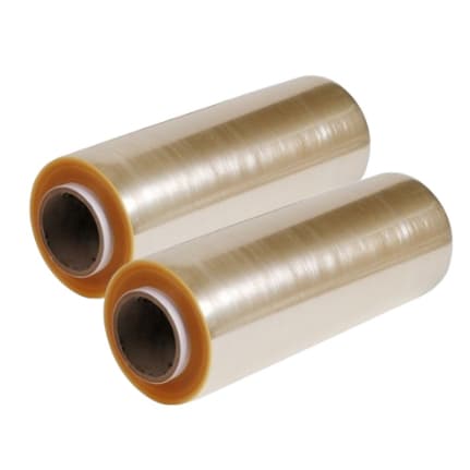 Kit 2 Rolo Bobina Plastico De Filme Pvc 28cm X 100 Metros