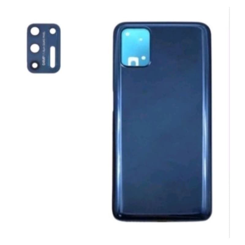 kit tampa traseira + lente da câmera para moto G9 plus novo