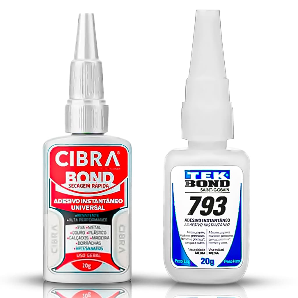 Cola Instantânea 793 20g Tek Bond Acrigel Postiça Antientupimento Artesanato Trabalho Colar Fixar