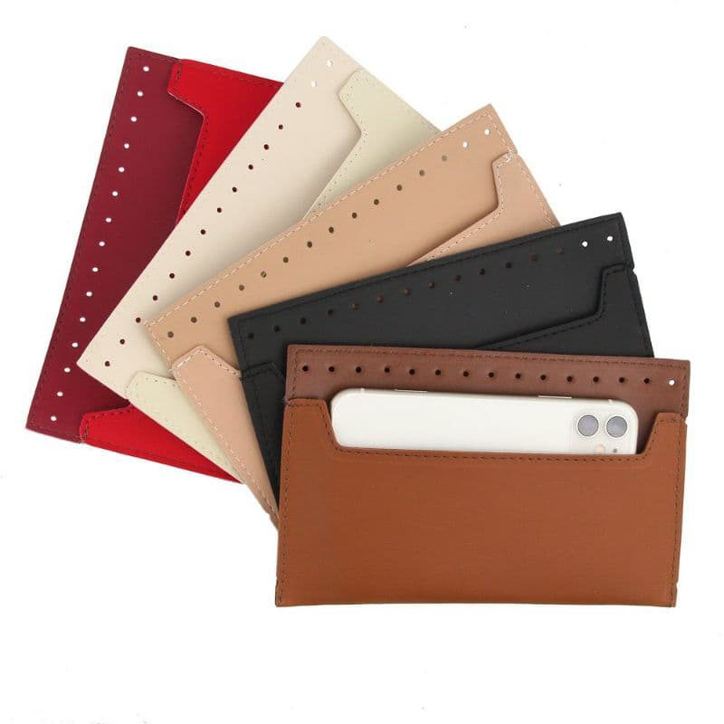 PORTA CELULAR P BOLSAS ARTESANATO CROCHE HR