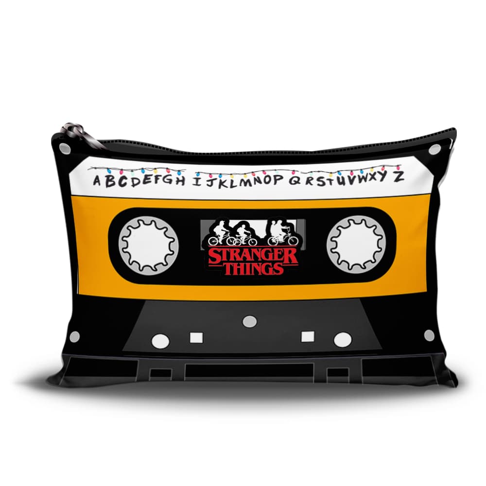 Necessaire Simples Stranger Things Bolsa Organizadora de Acessórios