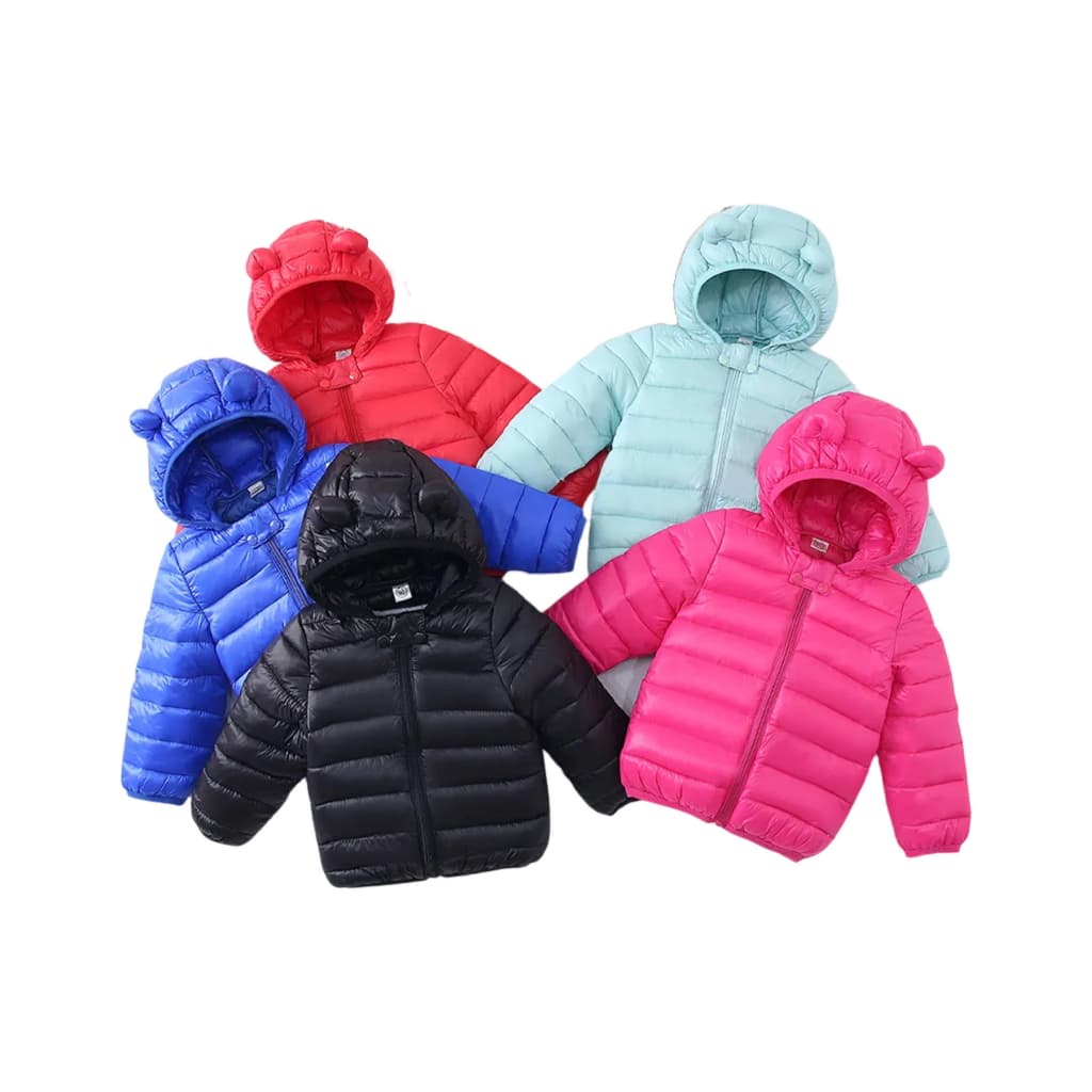 Casaco Jaqueta com Capuz Bebê Infantil Menina ou Menino