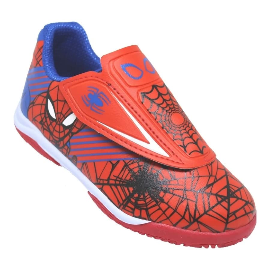 Chuteira Futsal Infantil Dray Marvel Homem Aranha 4054