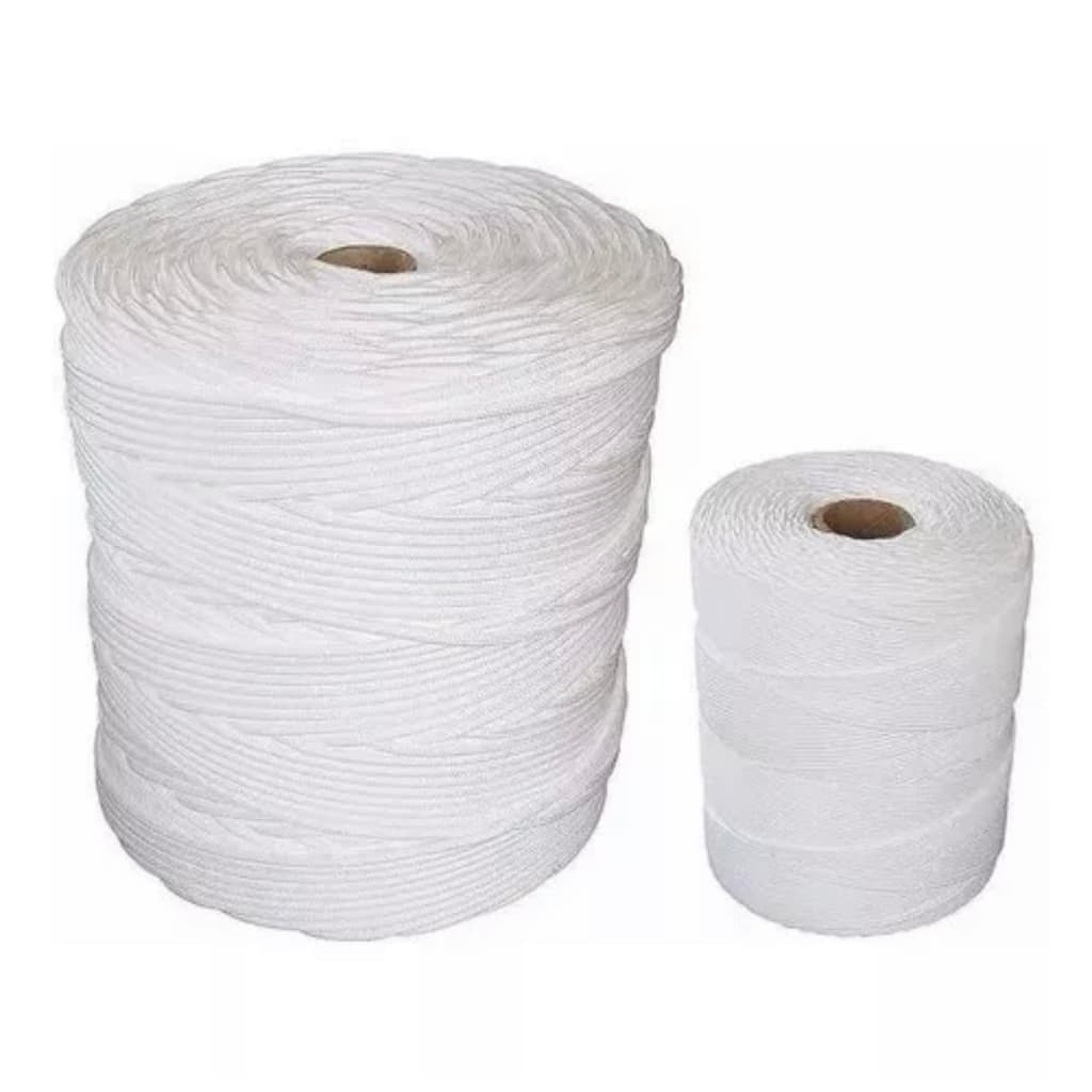 Corda Multiuso 3,5mm Pp Polipropileno Branca Varal 25 Metros,50 metros  ou 100 metros