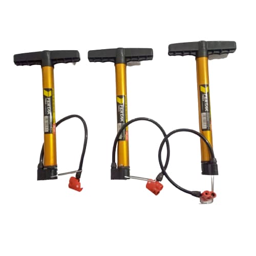 Kit De Bomba De Ar Para Encher Pneu De Bike Com 30Cm 3 Unidades
