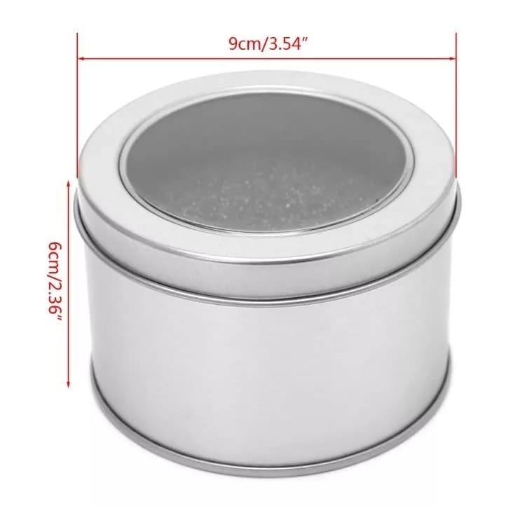 Caixinha Estojo Caixa Embalagem Relógio em Lata