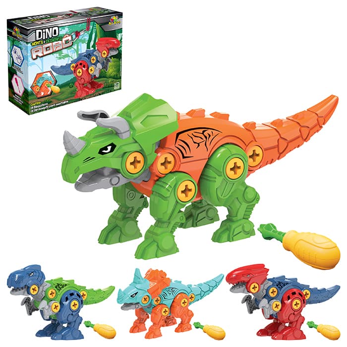 Dinossauro Brinquedo Velociraptor Ferramenta Didático Robo
