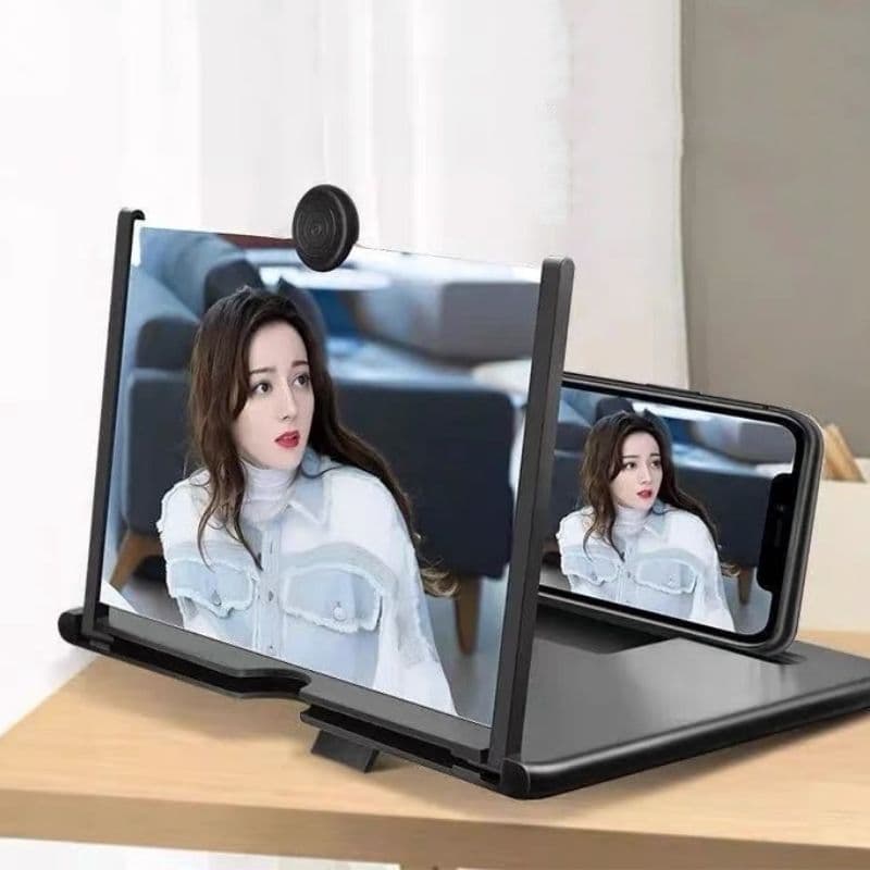 Amplificador De Imagem Da Tela Do Celular Lupa 3D Promoção