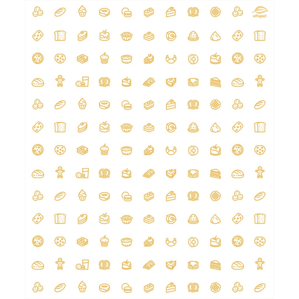 100 Papel Acoplado 50x60 60x50 - Embalagem Alimentos Bolo Doce Salgado Lanche