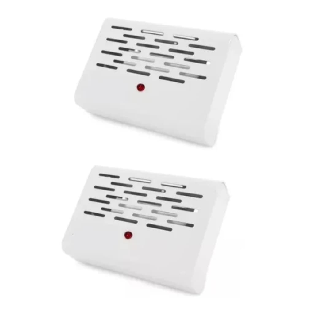 Kit 2 Desumidificador Anti Mofo Elétrico Combate Ácaros Fungos Bolor E Bactérias 110 Ou 220v
