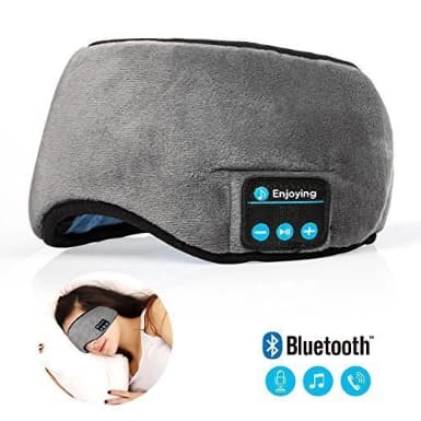 Máscara Para Dormir Musical Com Fone Bluetooth Óculos Smart Sem Fio
