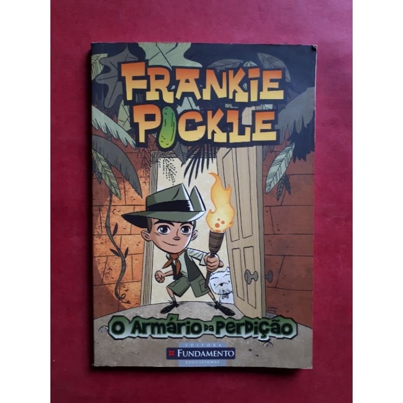 livro FRANKIE  PICKLE - o armário da perdição