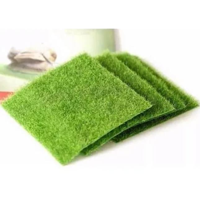 Grama Artificial para Personalizados de Luxo, Artesanato, Decoração 4mmx30x30