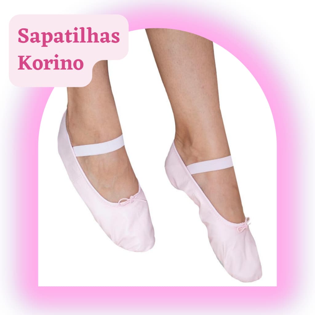 Sapatilha Meia Ponta Infantil Ballet Numero 22 Ao 40 Lavavel Sapatos De Dança De Balé