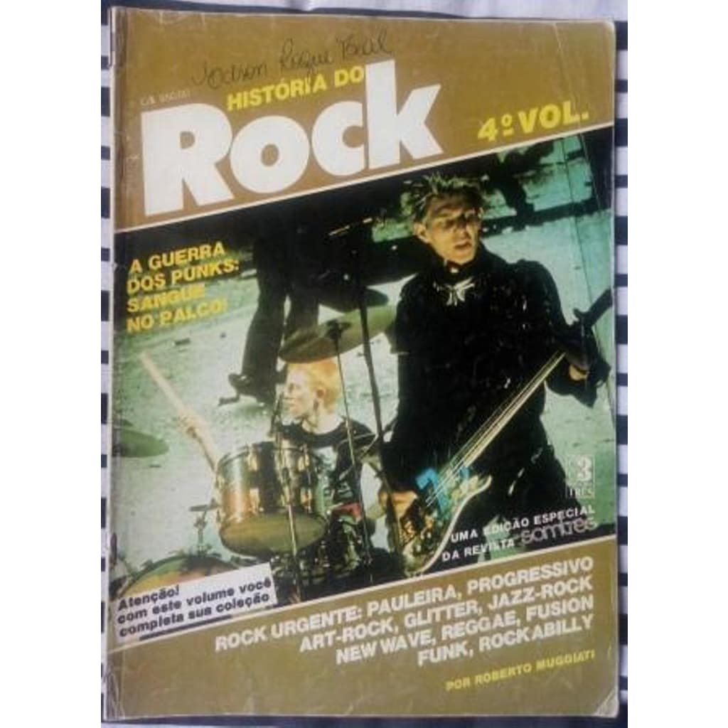Revista - História do Rock Vol.4