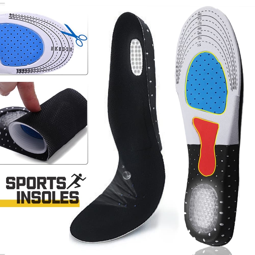 Palmilha Ortopédica Anti Impacto Esportes De Impacto silicone corrida gel