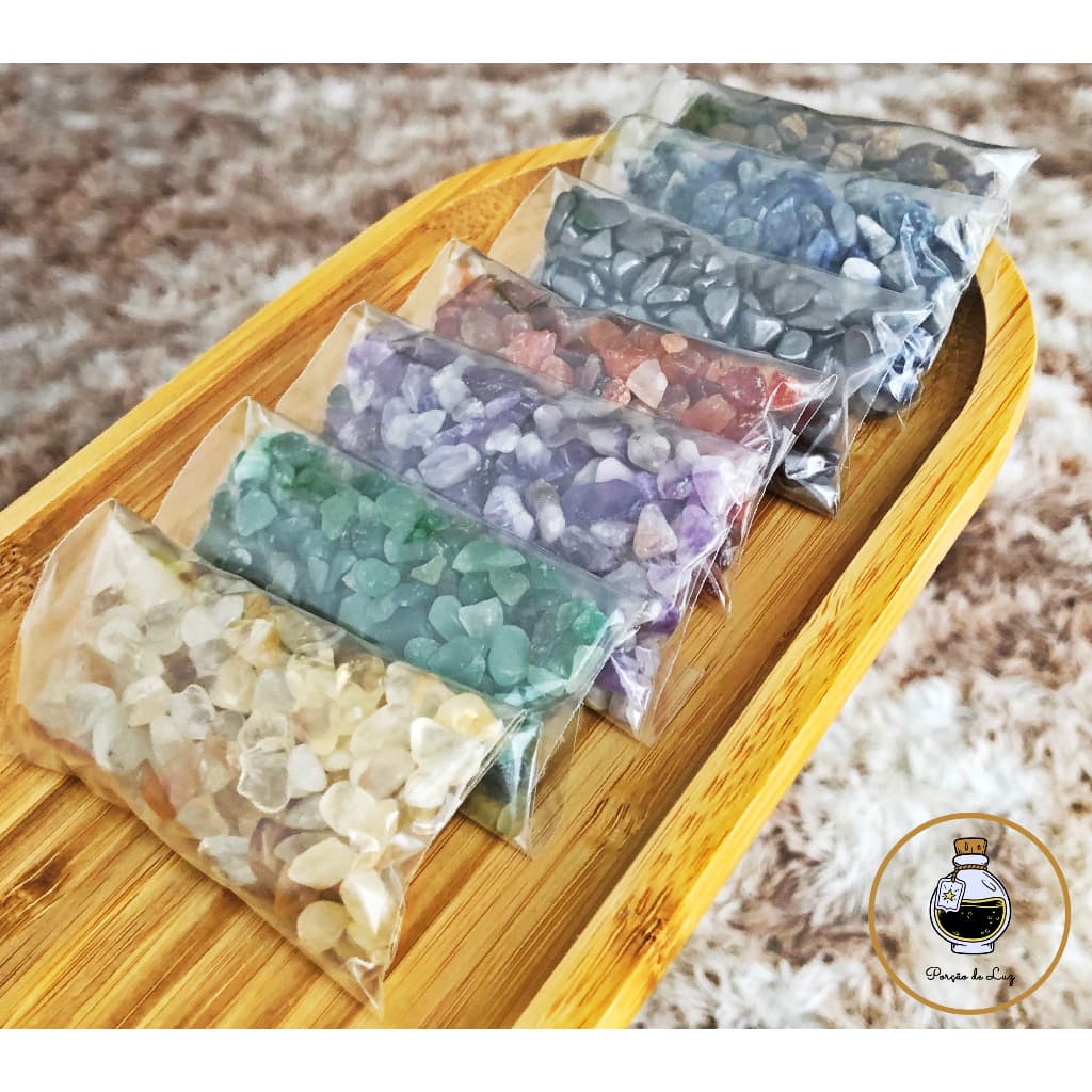 Cascalho de Pedra Natural - Cristais de Pedra Rolada - Não Contém Furos - Artesanato/Jardim/Aquário.