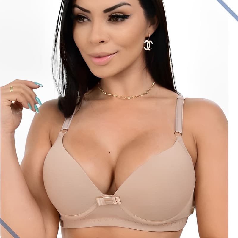Sutiã Reforçado Básico Microfibra Com Bojo Lingerie premium Direto Da Fábrica Sutian Alça reforçada